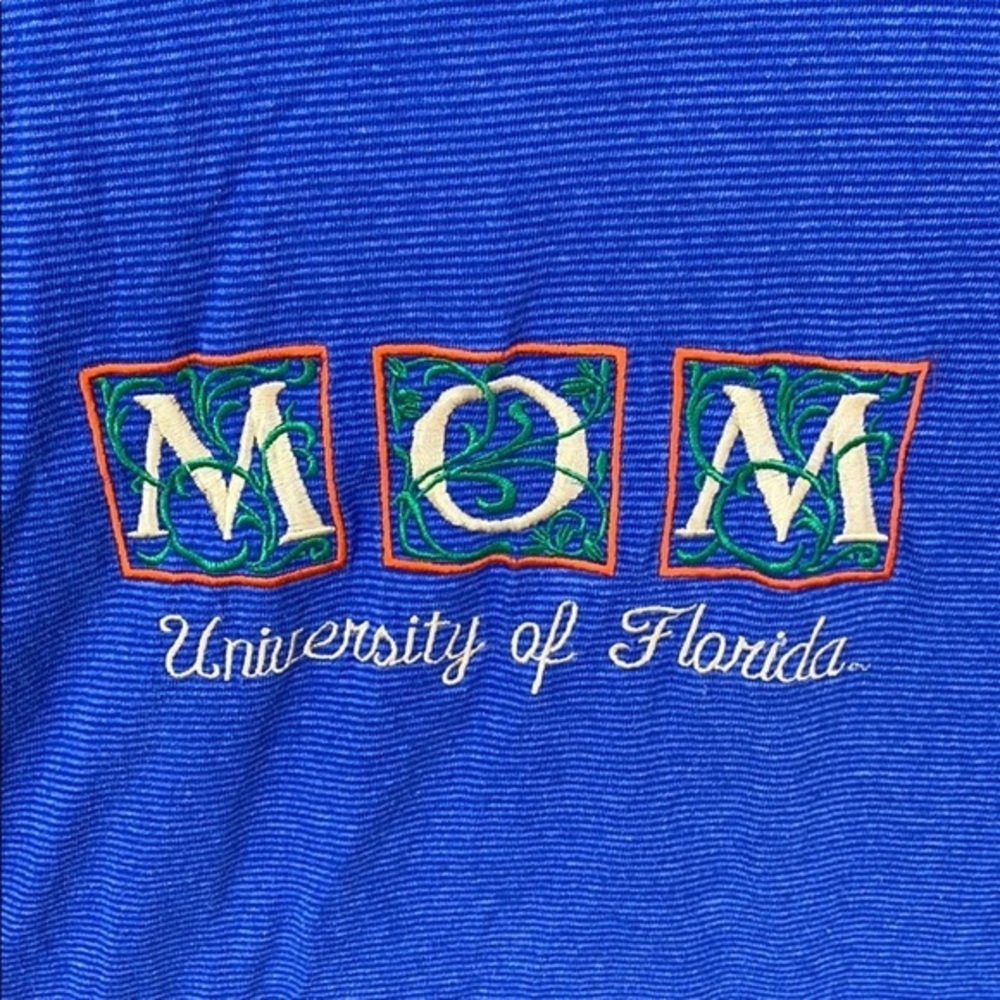 Vintage Florida Gators Mom T Shirt Made in USA Blue University of Florida